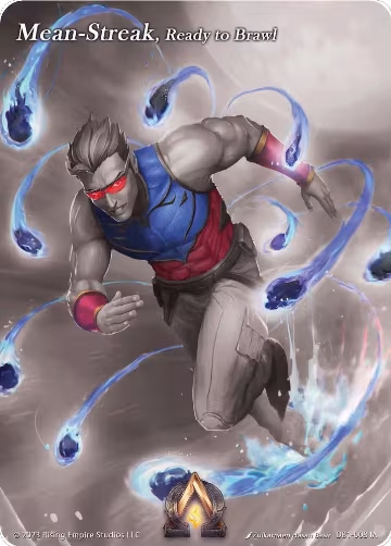 Mean-Streak, Ready to Brawl (Iconic Art) (DB1-008 IA), Year of the Dragon — Alpha Clash card price