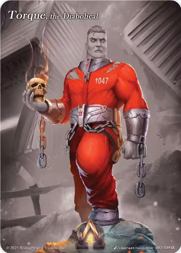 Torque, the Diabolical (Iconic Art) (DB1-009 IA), Year of the Dragon — Alpha Clash card price