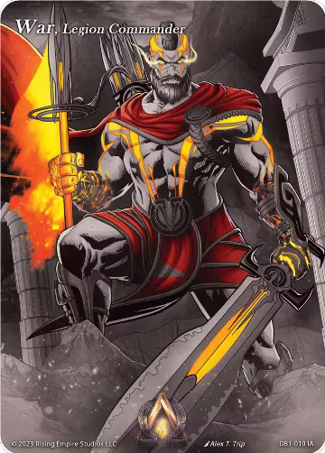 War, Legion Commander (Iconic Art) (DB1-010 IA), Year of the Dragon — Alpha Clash card price