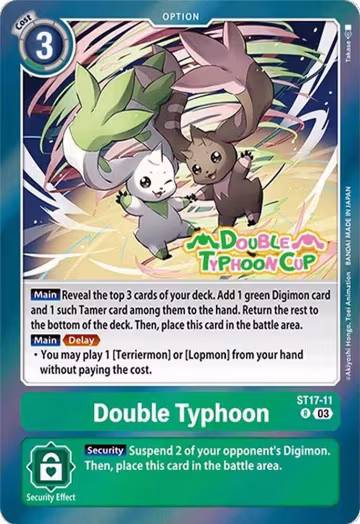 Double Typhoon (ST17-11 R) — card price