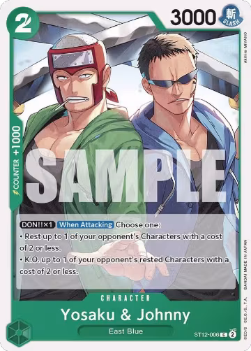 Yosaku & Johnny (ST12-006), ST-12: Starter Deck 12 Zoro and Sanji — One Piece card price