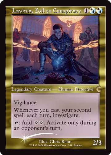 Lavinia, Foil to Conspiracy (Retro Frame) (284), Ravnica: Clue Edition — Magic card price