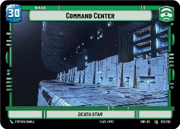 Command Center // Shield (23 // T02), Spark of Rebellion — Star Wars card price