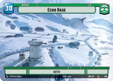 Echo Base // Experience (Hyperspace) (290 // T03), Spark of Rebellion — Star Wars card price