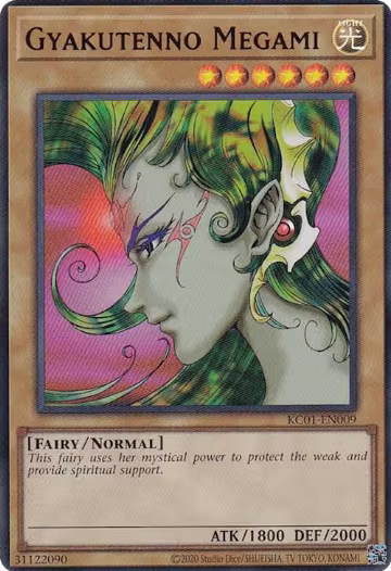 Gyakutenno Megami (KC01-EN009), 25th Anniversary Ultimate Kaiba Set — Yu-Gi-Oh! card price