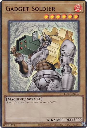 Gadget Soldier (KC01-EN010), 25th Anniversary Ultimate Kaiba Set — Yu-Gi-Oh! card price