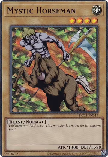 Mystic Horseman (KC01-EN017), 25th Anniversary Ultimate Kaiba Set — Yu-Gi-Oh! card price
