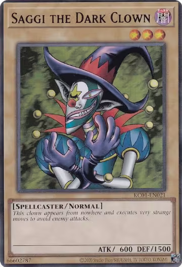 Saggi the Dark Clown (KC01-EN021), 25th Anniversary Ultimate Kaiba Set — Yu-Gi-Oh! card price