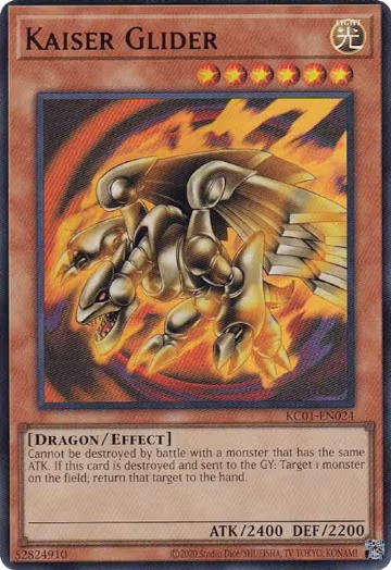Kaiser Glider (KC01-EN024), 25th Anniversary Ultimate Kaiba Set — Yu-Gi-Oh! card price