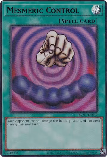 Mesmeric Control (KC01-EN040), 25th Anniversary Ultimate Kaiba Set — Yu-Gi-Oh! card price