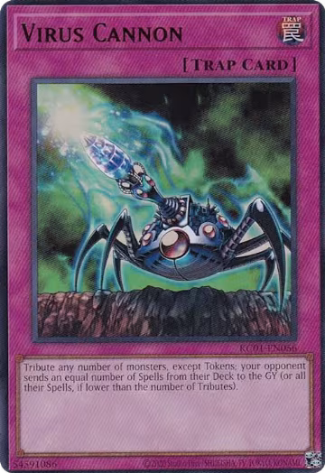 Virus Cannon (KC01-EN056), 25th Anniversary Ultimate Kaiba Set — Yu-Gi-Oh! card price