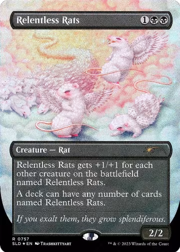 Relentless Rats (757) (757), Secret Lair Drop Series — Magic card price
