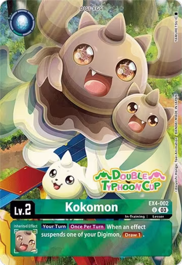 Kokomon (Bonus Pack) (EX4-002 U) — card price