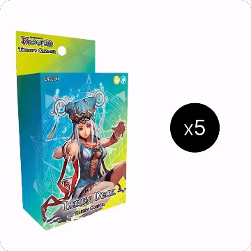 Trinity Cluster Starter Deck: Lehen Deck Display, Starter Deck: Lehen — Force of Will sealed product price