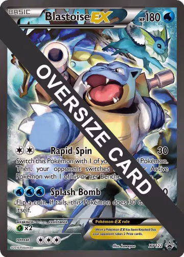 Blastoise EX - XY122 (XY122), Jumbo Cards — Pokémon card price