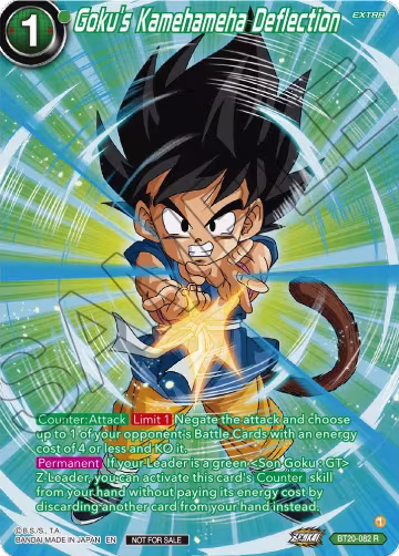 Goku's Kamehameha Deflection (Premium Alt-Art Card Set 2024 Vol.1) (BT20-082), Promotion Cards — DB Super card price
