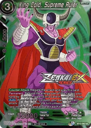 King Cold, Supreme Ruler (Event Pack 14) (BT13-082), Promotion Cards — DB Super card price