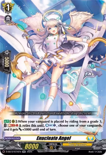 Enucleate Angel (D-SS12/074EN), D-SS12: Triple Drive Booster — Vanguard card price