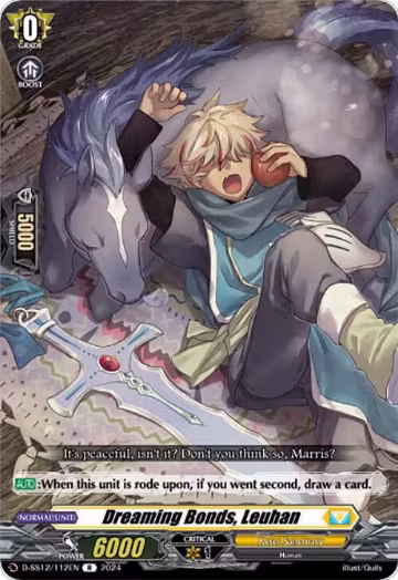 Dreaming Bonds, Leuhan (D-SS12/112EN), D-SS12: Triple Drive Booster — Vanguard card price