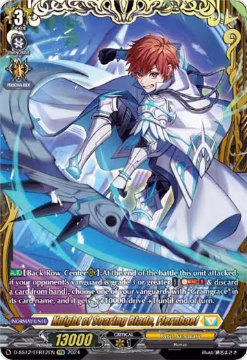 Knight of Soaring Blade, Ffernbael (FFR) (D-SS12/FFR12EN), D-SS12: Triple Drive Booster — Vanguard card price