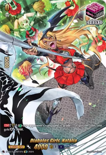 Diabolos Girls, Natalia (SIR) (D-SS12/SIR21EN), D-SS12: Triple Drive Booster — Vanguard card price