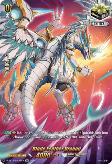 Blade Feather Dragon (SIR) (D-SS12/SIR28EN) — card price