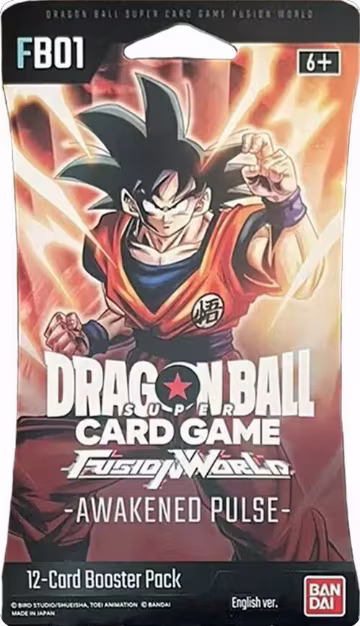 Awakened Pulse Sleeved Booster Pack [Son Goku], Awakened Pulse — DB Fusion sealed product price