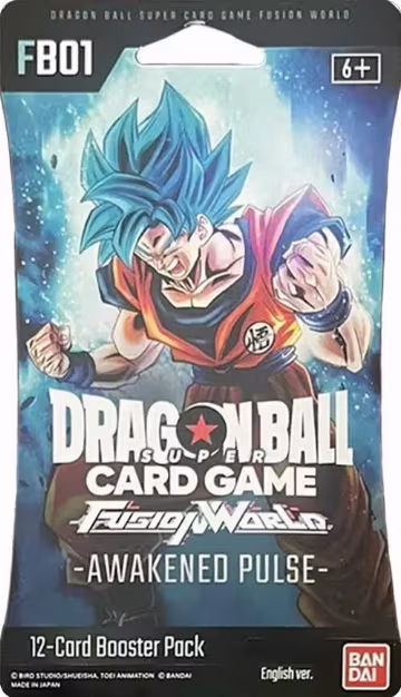 Awakened Pulse Sleeved Booster Pack [Son Goku (Awakened)], Awakened Pulse — DB Fusion sealed product price