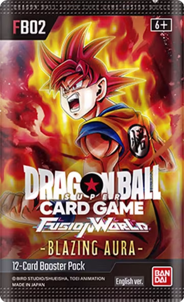 Blazing Aura Booster Pack, Blazing Aura — DB Fusion sealed product price