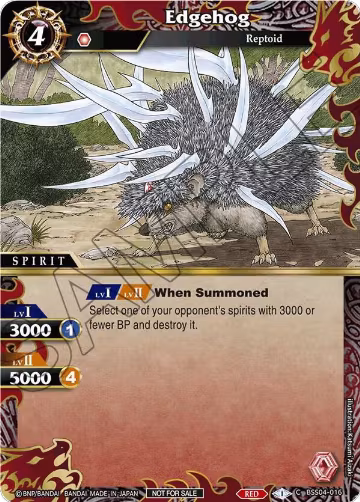 Edgehog (Event Pack 2024 Vol. 1) (BSS04-016), Launch & Event Promos — Battle Spirits card price