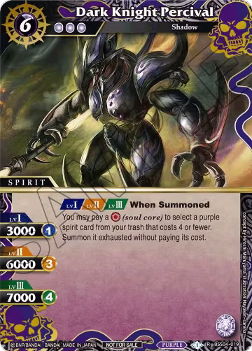 Dark Knight Percival (Grand Tour Finalist Card Set 2024 Vol. 1) (BSS04-019), Launch & Event Promos — Battle Spirits card price