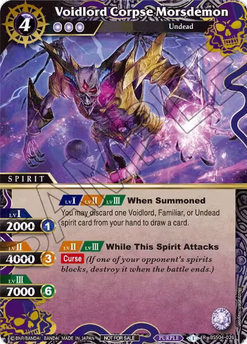 Voidlord Corpse Morsdemon (Grand Tour Finalist Card Set 2024 Vol. 1) (BSS04-026), Launch & Event Promos — Battle Spirits card price