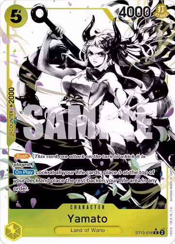 Yamato (Parallel) (ST13-016) — card price