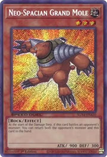Neo-Spacian Grand Mole (Secret Rare) (SGX4-ENA10) — card price