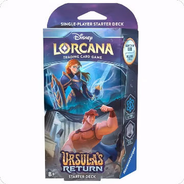 Disney Lorcana: Ursula's Return Starter Deck (Sapphire & Steel), Ursula's Return — Lorcana sealed product price