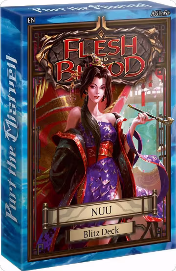 Part the Mistveil Blitz Deck - Nuu, Blitz Deck: Part the Mistveil - Nuu — Flesh & Blood sealed product price