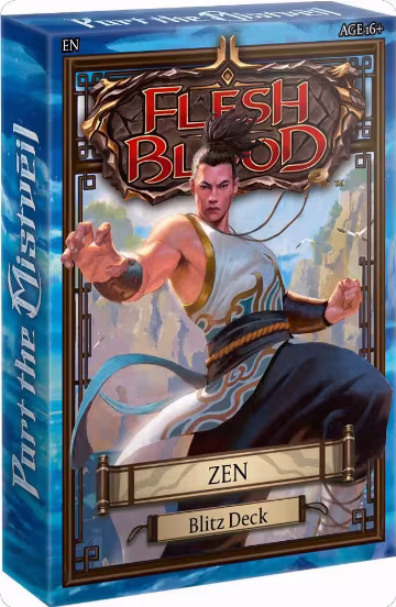 Part the Mistveil Blitz Deck - Zen, Blitz Deck: Part the Mistveil - Zen — Flesh & Blood sealed product price