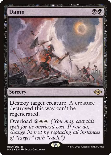 Damn (80), Promo Pack: Murders at Karlov Manor — Magic card price
