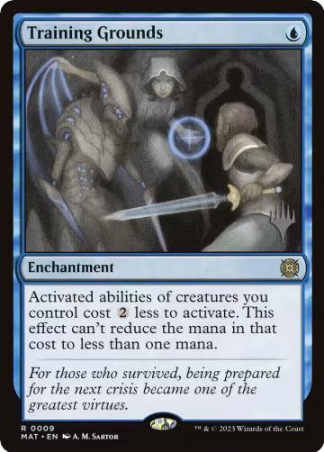 Training Grounds (9), Promo Pack: Murders at Karlov Manor — Magic card price