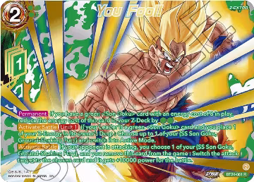 You Fool! (Collector Booster Gold) (BT24-061), Beyond Generations — DB Super card price