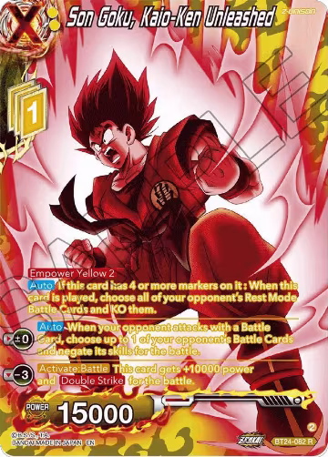 Son Goku, Kaio-Ken Unleashed (Collector Booster Silver) (BT24-082), Beyond Generations — DB Super card price