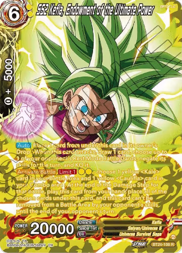 SS2 Kefla, Endowment of the Ultimate Power (Collector Booster Silver) (BT24-108), Beyond Generations — DB Super card price