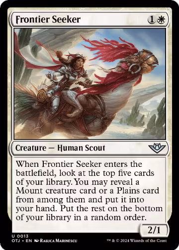 Frontier Seeker (13), Outlaws of Thunder Junction — Magic card price