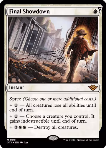 Final Showdown (11), Outlaws of Thunder Junction — Magic card price