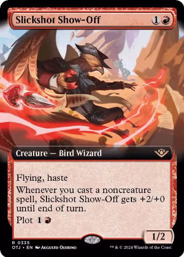 Slickshot Show-Off (Extended Art) (335), Outlaws of Thunder Junction — Magic card price
