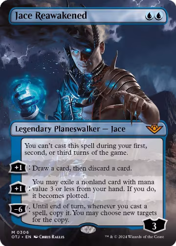 Jace Reawakened (Borderless) (306), Outlaws of Thunder Junction — Magic card price