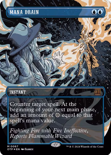 Mana Drain (Textured Foil) (67) — card price
