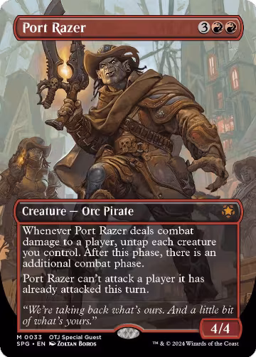 Port Razer (Borderless) (33), Special Guests — Magic card price