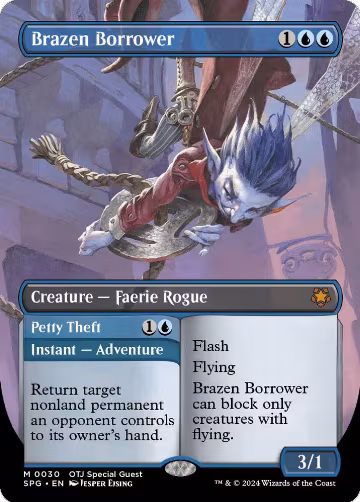 Brazen Borrower (Borderless) (30), Special Guests — Magic card price