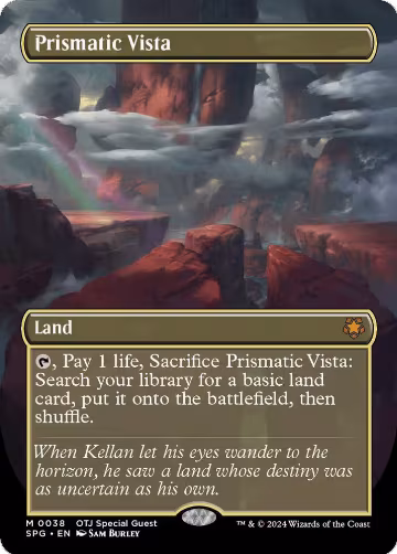 Prismatic Vista (Borderless) (38), Special Guests — Magic card price